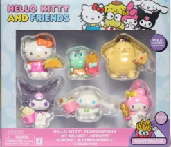 HELLO KITTY - COFFRET DE 6 PERSONNAGES DE 5 CM