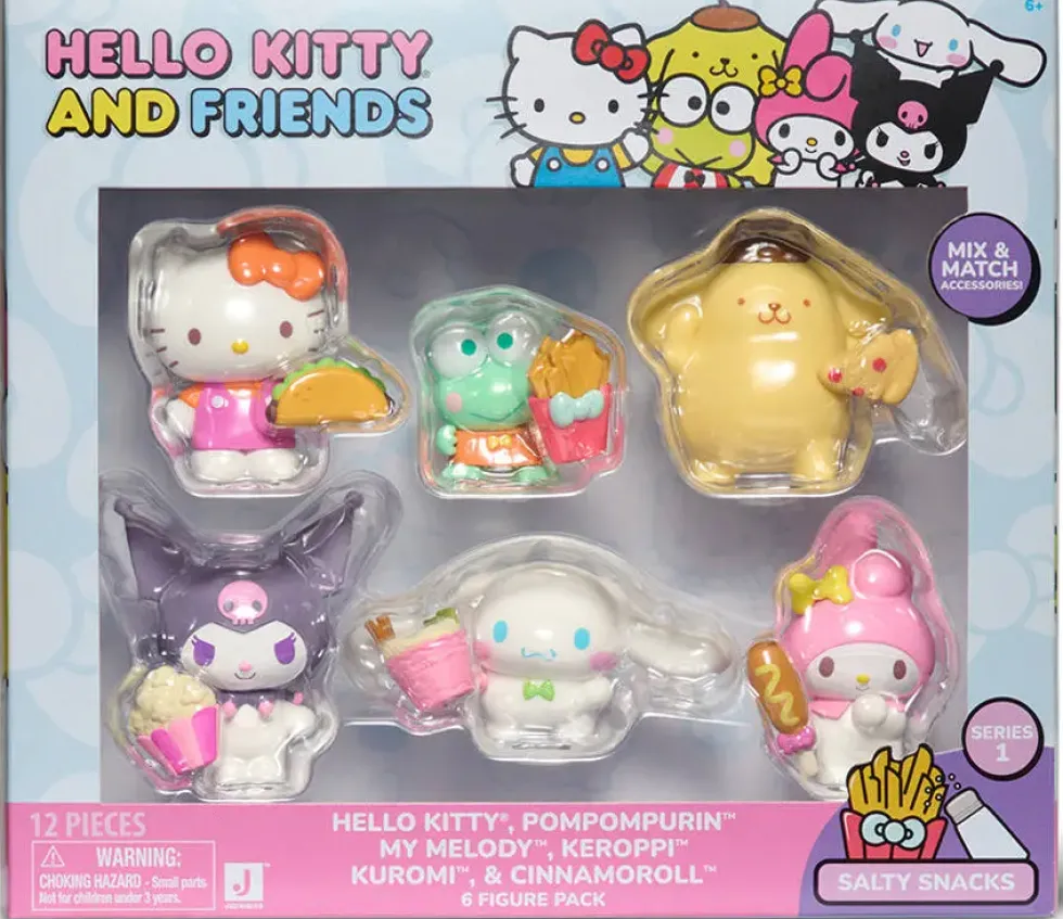 HELLO KITTY - COFFRET DE 6 PERSONNAGES DE 5 CM