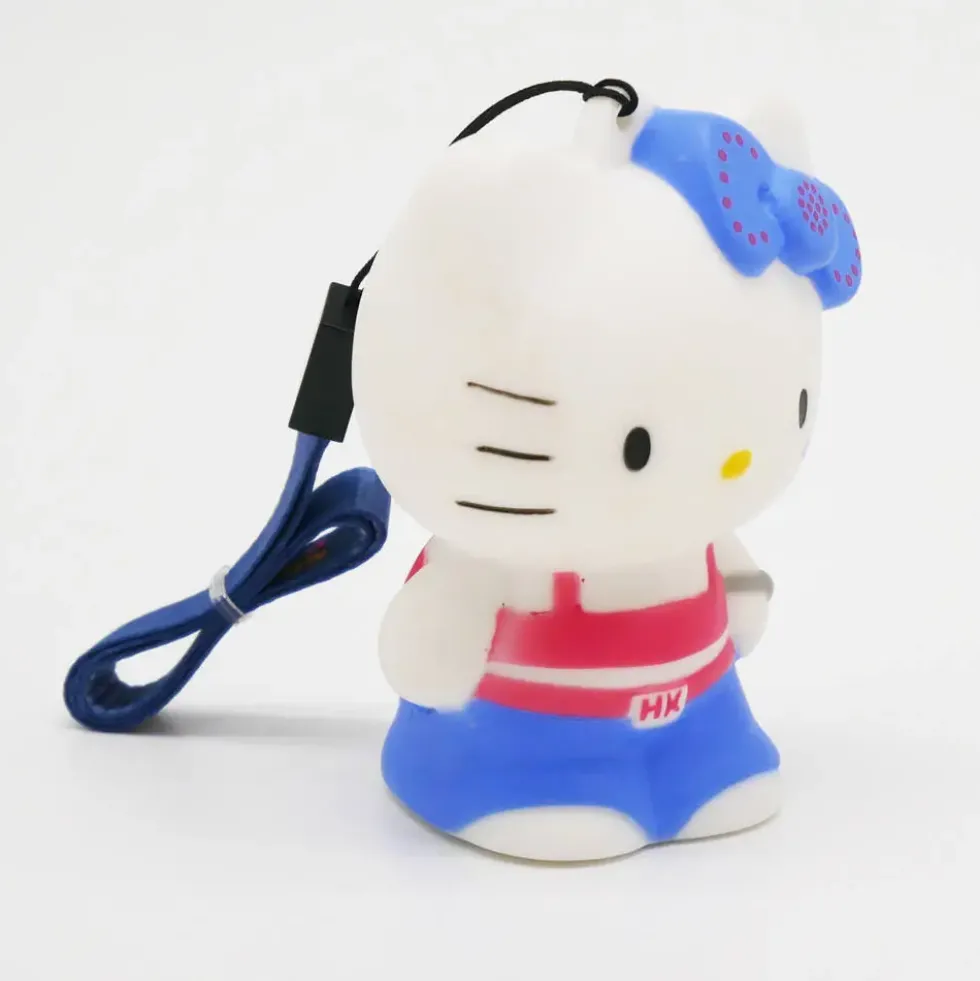 HELLO KITTY - FIGURINE LUMINEUSE HIP HOP AVEC DRAGONNE