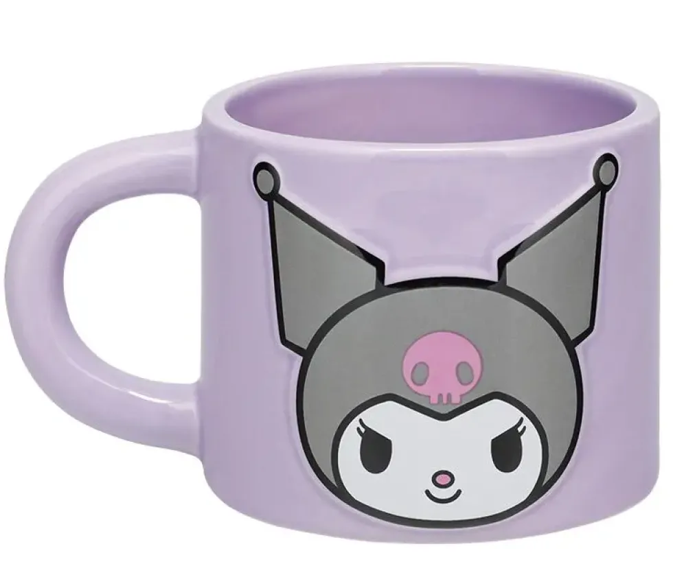 HELLO KITTY KUROMI - MUG EN RELIEF 400 ML