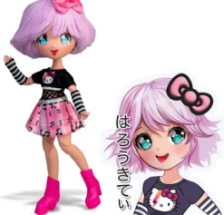 HELLO KITTY - POUPEE ARTICULEE 4SF TEDDY ROCK