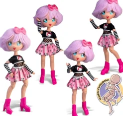 HELLO KITTY - POUPEE ARTICULEE 4SF TEDDY ROCK
