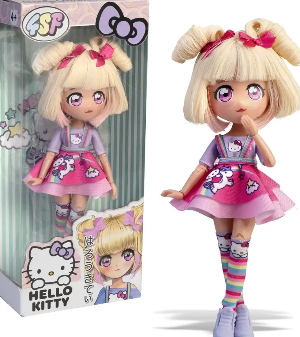 HELLO KITTY - POUPEE ARTICULEE 4SF CANDY UNICORN