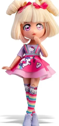 HELLO KITTY - POUPEE ARTICULEE 4SF CANDY UNICORN