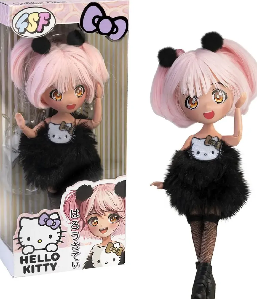 HELLO KITTY - POUPEE ARTICULEE 4SF GOLDEN DIVA