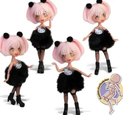HELLO KITTY - POUPEE ARTICULEE 4SF GOLDEN DIVA