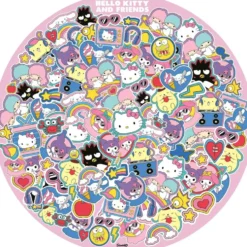HELLO KITTY -PUZZLE ROND 500 PIECESUN TOURBILLON DE DOUCEUR