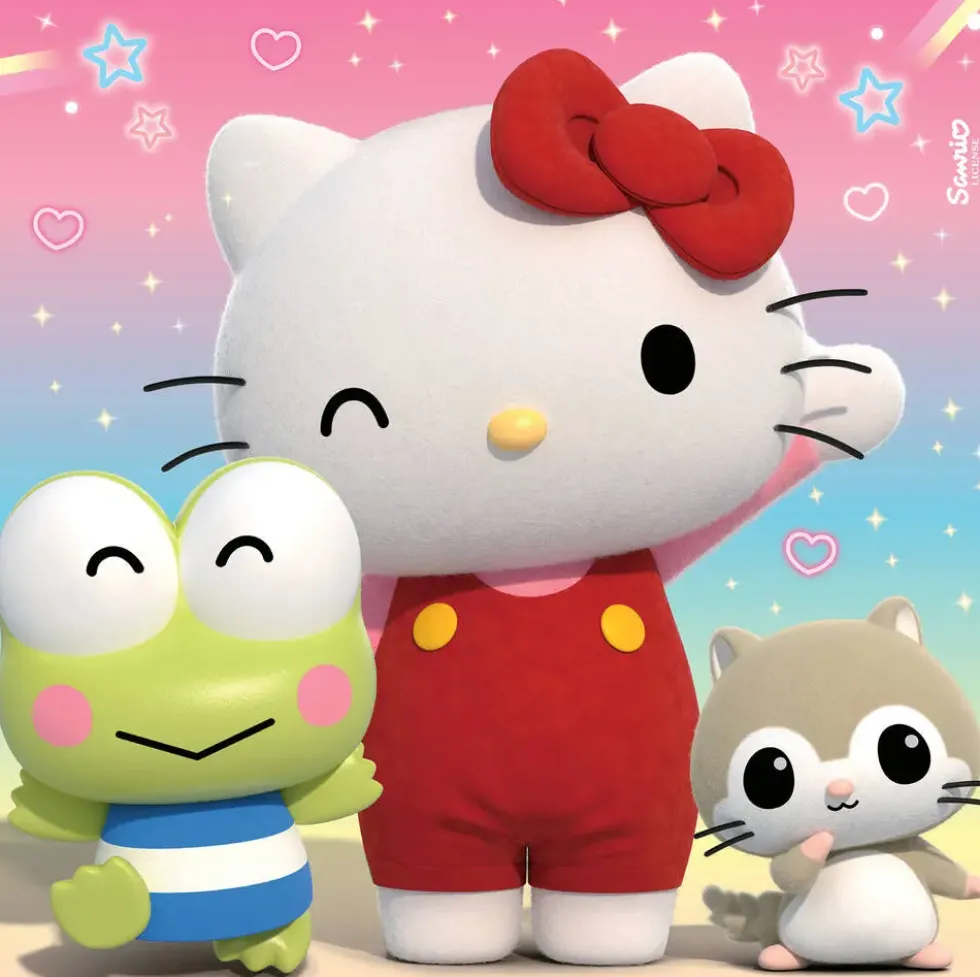 HELLO KITTY - PUZZLE2X24 PIECES