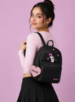 HELLO KITTY - SAC A DOS KUROMI