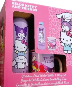 HELLO KITTY SET MUG ET GOURDE INOX 800ML