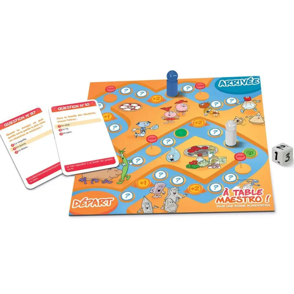 HELLO MAESTRO -A TABLE MAESTRO- POUR UNE BONNE ALIMENTATION