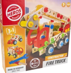 HEROS CONSTRUCTOR FIREBRIGADE 155 PIECES