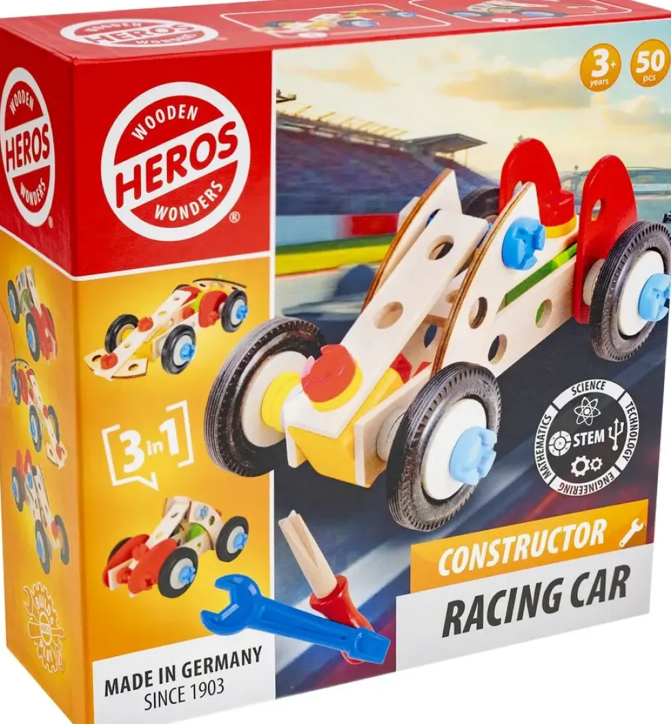 HEROS CONSTRUCTOR RACING CAR 50 PIECES