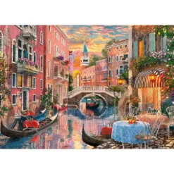 HIGH QUALITY - PUZZLE 6000 PIECES VENICE EVENING SUNSET