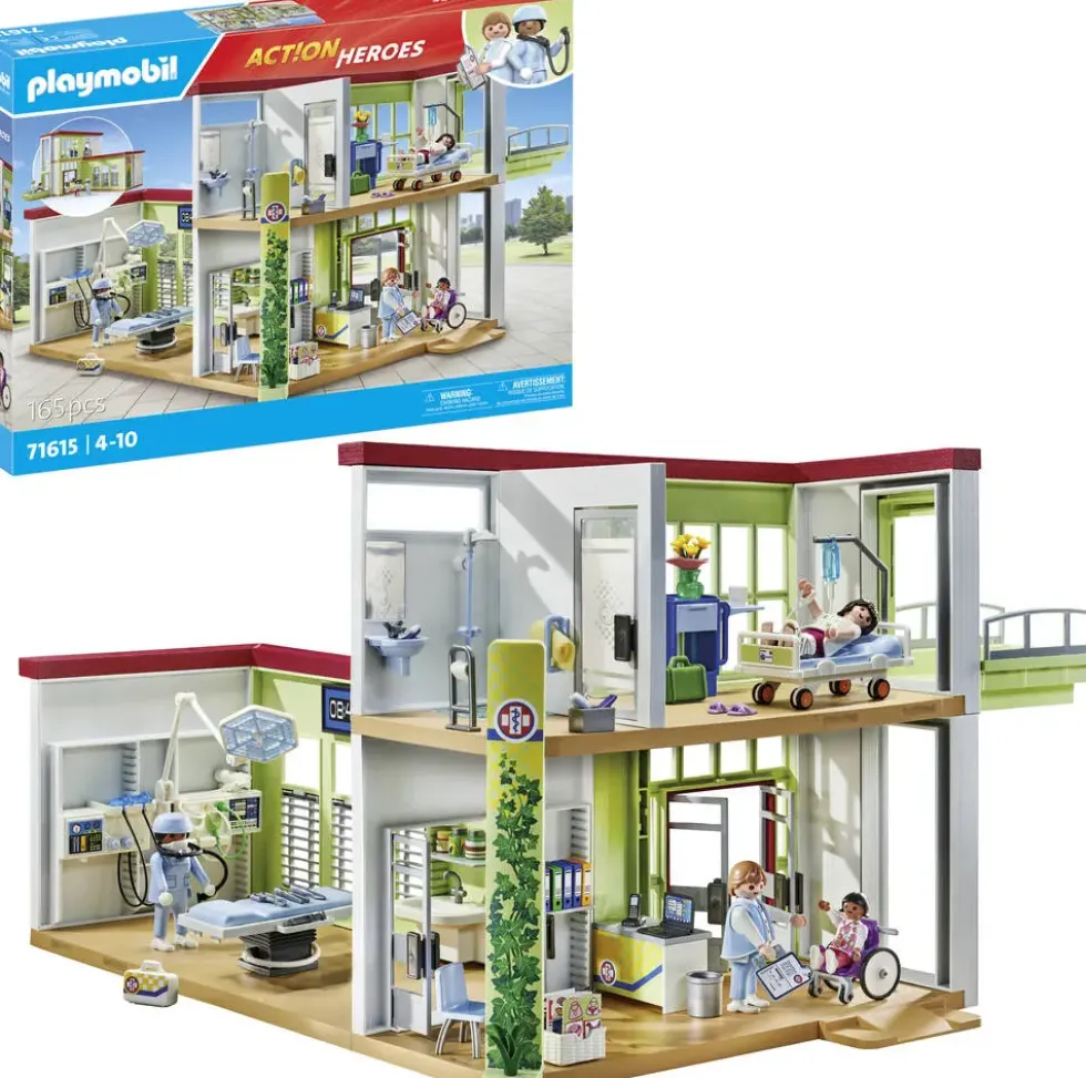 HOPITAL AMENAGE AVEC TOIT VEGETAL - 71615