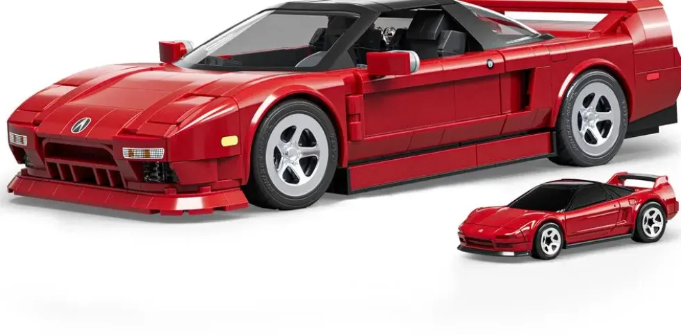 HOT WHEELS - MATTEL BRICK SHOP - ACURA NSX