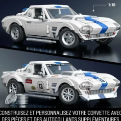 HOT WHEELS - MATTEL BRICK SHOP - CORVETTE GRAND SPORT