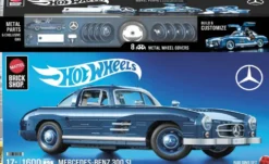 HOT WHEELS - MATTEL BRICK SHOP - MERCEDES 300 SL