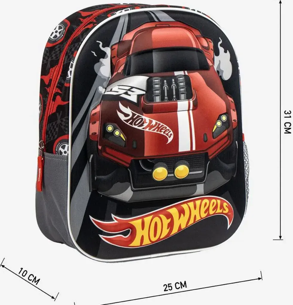 HOT WHEELS - SAC A DOS 3D