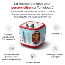 HOUSSE TONIEBOX 2 - LA MAISON DE GABBY