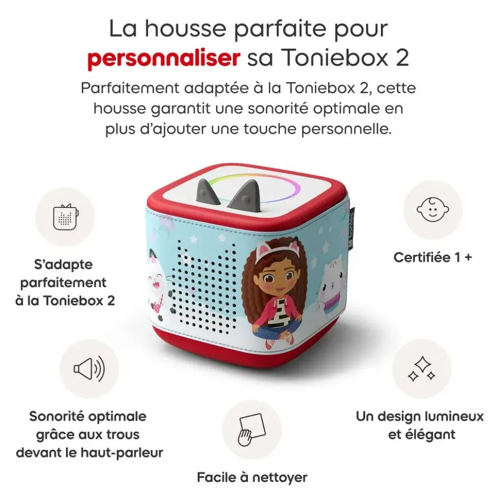 HOUSSE TONIEBOX 2 - LA MAISON DE GABBY