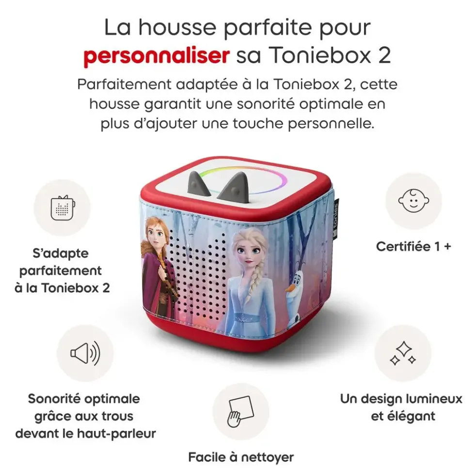 HOUSSE TONIEBOX 2 - LA REINE DES NEIGES