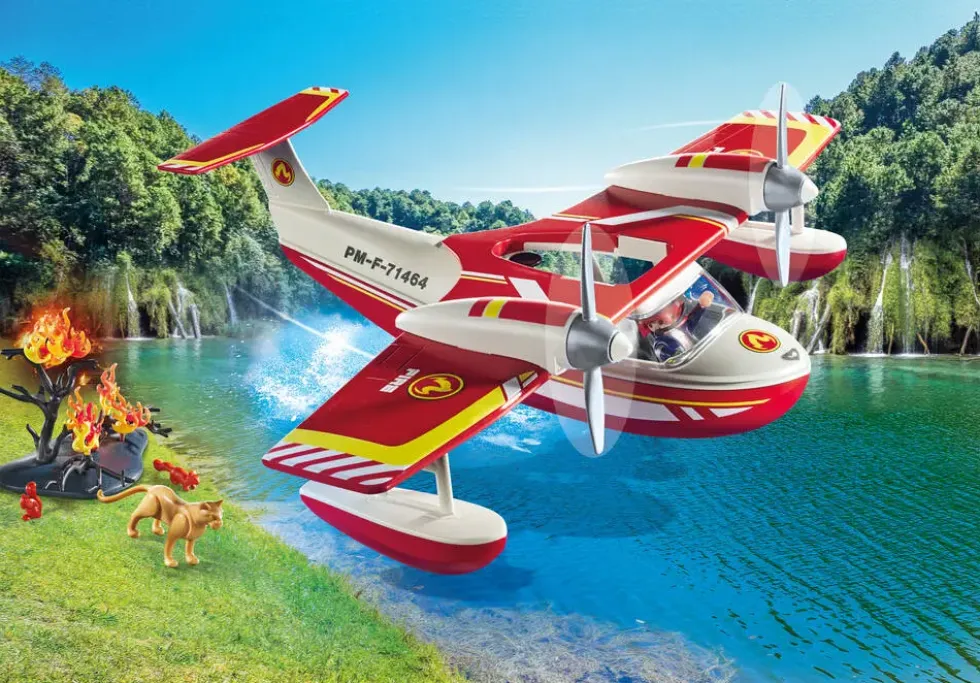 HYDRAVION AVEC POMPIER - 71463