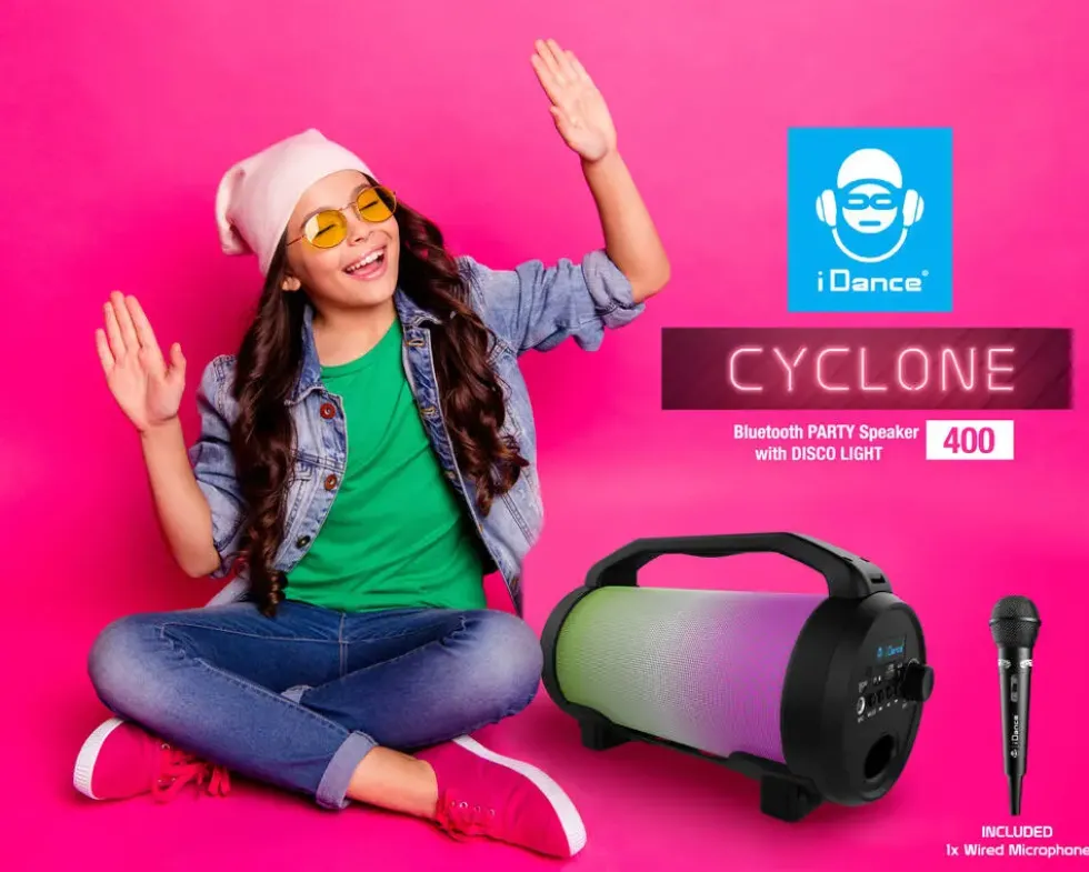 IDANCE - ENCEINTE BLUETOOTH LUMINEUSE 50 W