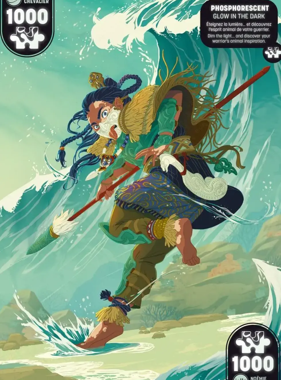 IELLO - PUZZLE PHOSPHO - 1000P : SEA SPIRIT