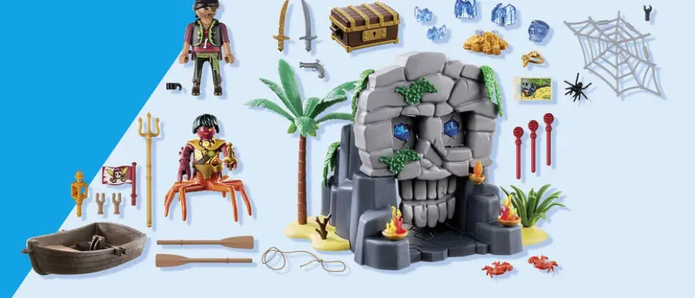 ILE AU TRESOR PIRATE ET MONSTRE MARIN - 71531