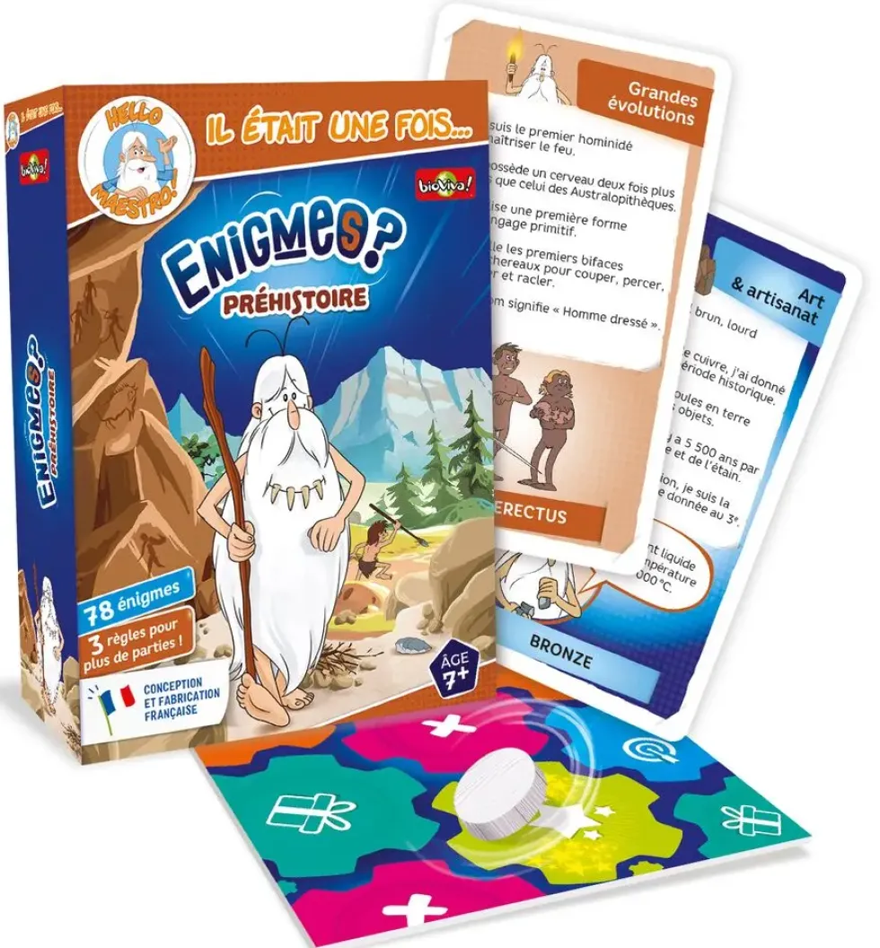 IL ETAIT UNE FOIS… ENIGMES PREHISTOIRE