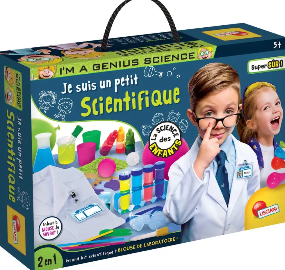 I'M A GENIUS - LE PETIT SCIENTIFIQUE -LA SCIENCE POUR LES TOUT PETITS