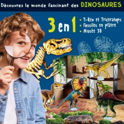 I'M A GENIUS SCIENCE - LE LABORATOIRE DE LA PALEONTHOLOGIE 3 EN 1