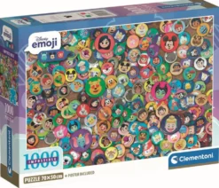 IMPOSSIBLE DISNEY EMOJI - PUZZLE COMPACT 1000 PIECES