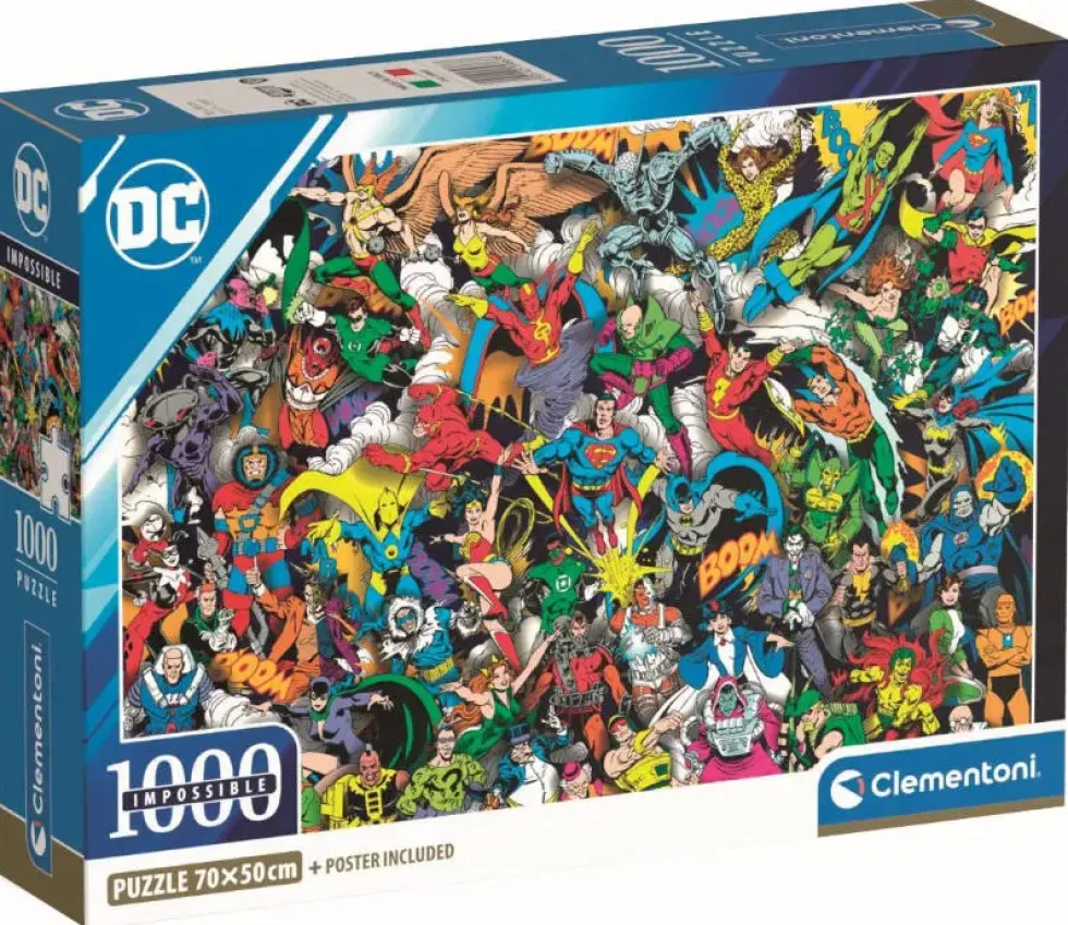 IMPOSSIBLE JUSTICE LEAGUE - PUZZLE COMPACT 1000 PIECES