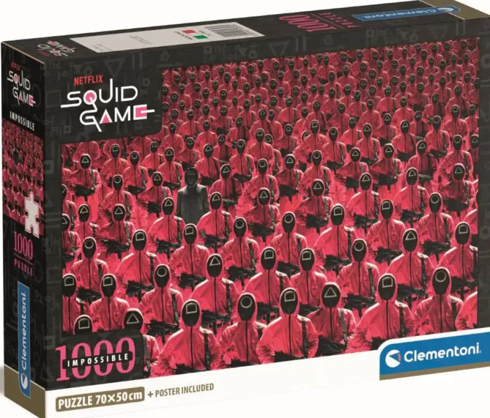 IMPOSSIBLE SQUID GAME - PUZZLE COMPACT 1000 PIECES