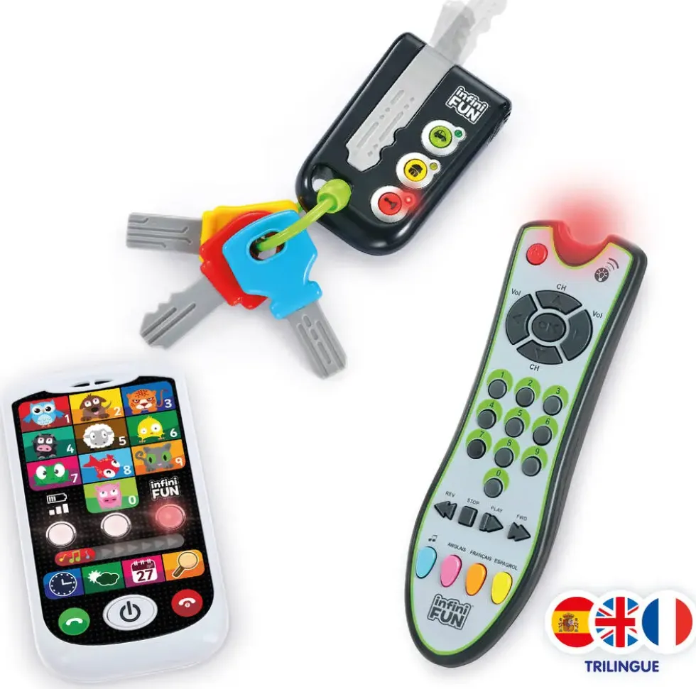 INFINIFUN- COMBO TELECOMMANDE CLE ET SMARTPHONE