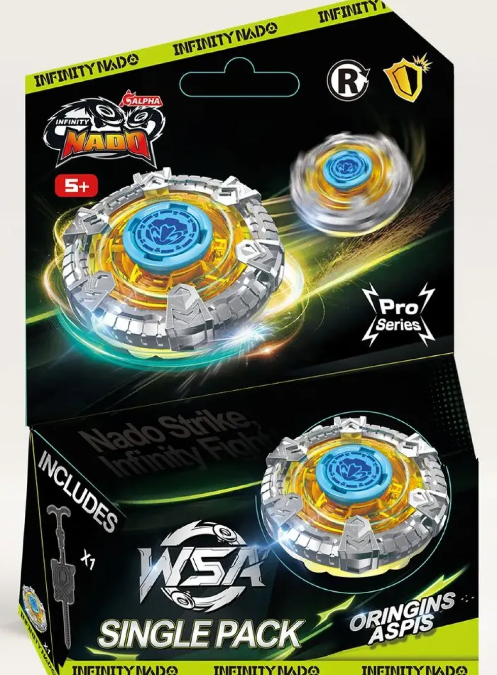 INFINITY NADO 7 -SINGLE PACK LANCEUR + TOUPIE
