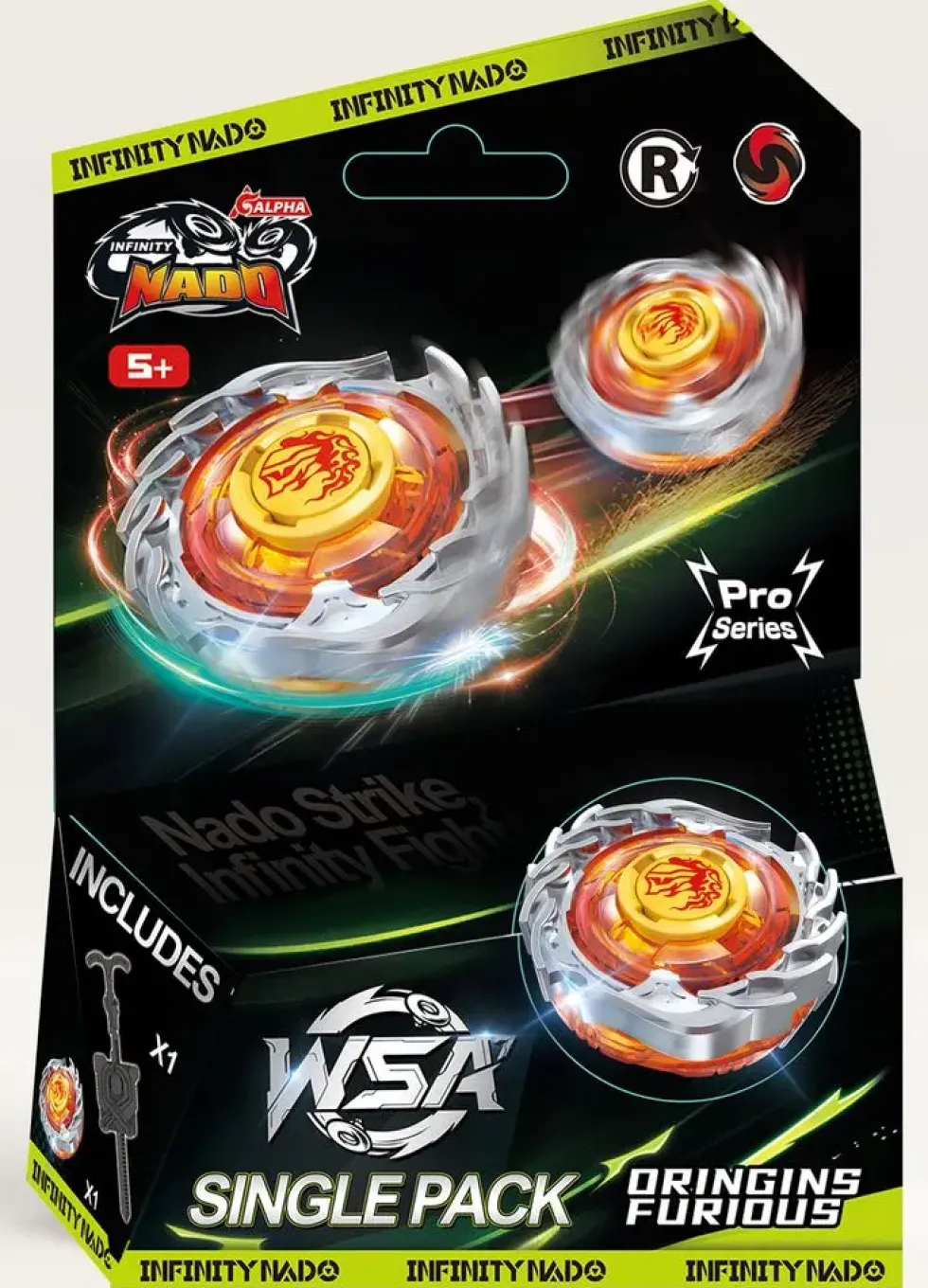 INFINITY NADO 7 -SINGLE PACK LANCEUR + TOUPIE