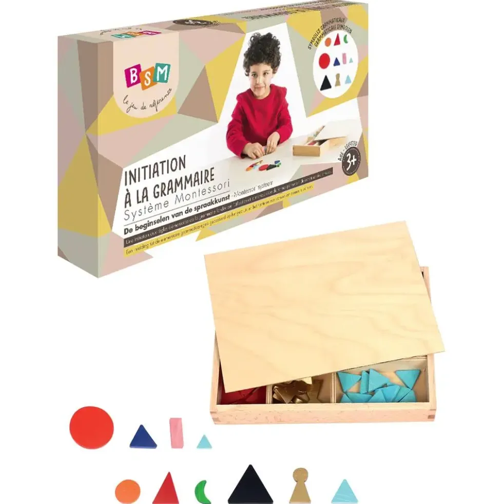 INITIATION A LA GRAMMAIRE SYSTEME MONTESSORI
