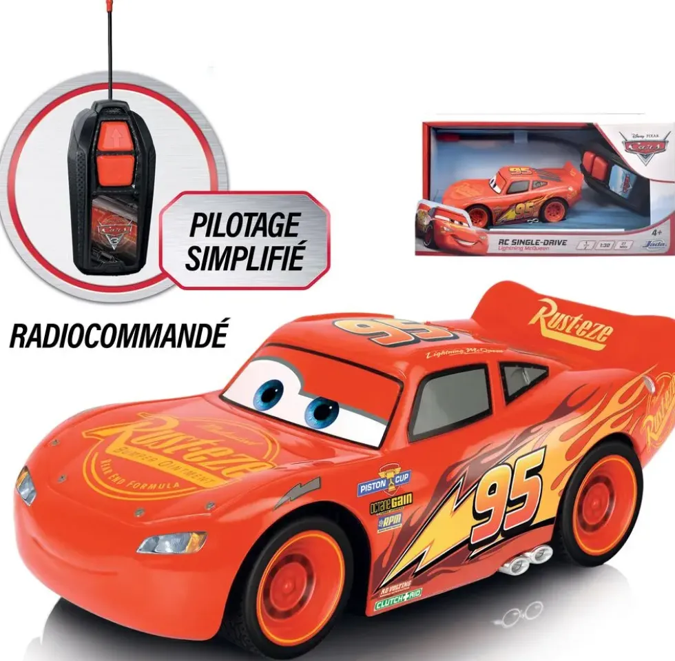 1/32 JADA CARS RADIOCOMMANDE MCQUEEN