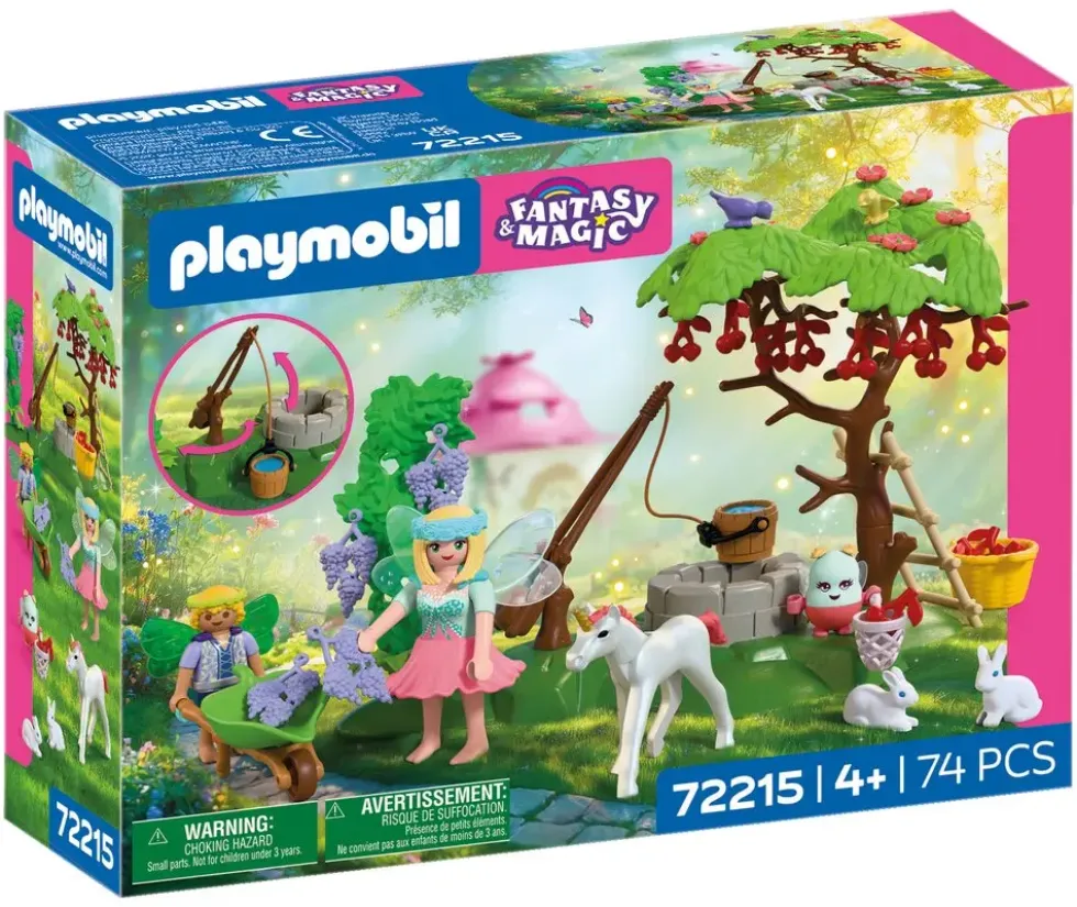 JARDIN FEERIQUE AVEC BEBE LICORNE 72215