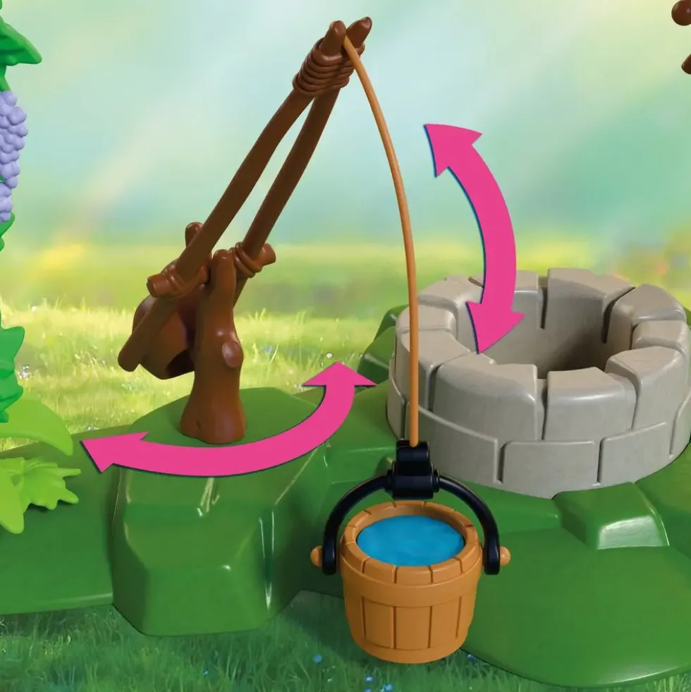 JARDIN FEERIQUE AVEC BEBE LICORNE 72215