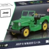 JEEP WILLYS VERTE 1949 1:35
