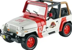 1/24 JEEP WRANGLER JURASSIC PARK CAMOUFLAGE HOLLYWOOD RIDES 1992