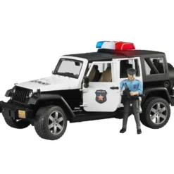 JEEP WRANGLER UNLIMITED RUBICON POLICE AVEC POLICIER