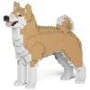 JEKCA BLOCS DE CONSTRUCTION -CHIEN AKITA INU BEIGE