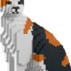 JEKCA BLOCS DE CONSTRUCTION - CHAT CALICO ASSIS