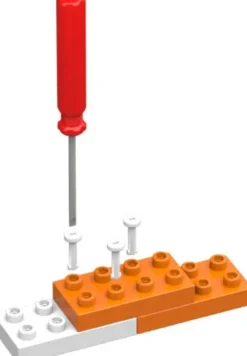 JEKCA BLOCS DE CONSTRUCTION - CHAT CALICO ASSIS