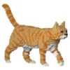 JEKCA BLOCS DE CONSTRUCTION -CHAT TIGRE ROUX